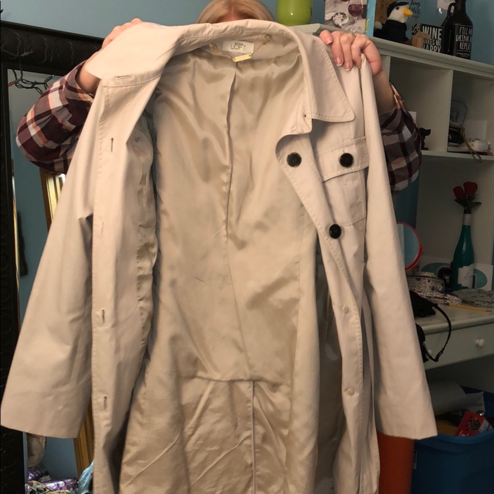 Loft rain coat